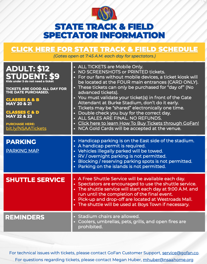 State track info