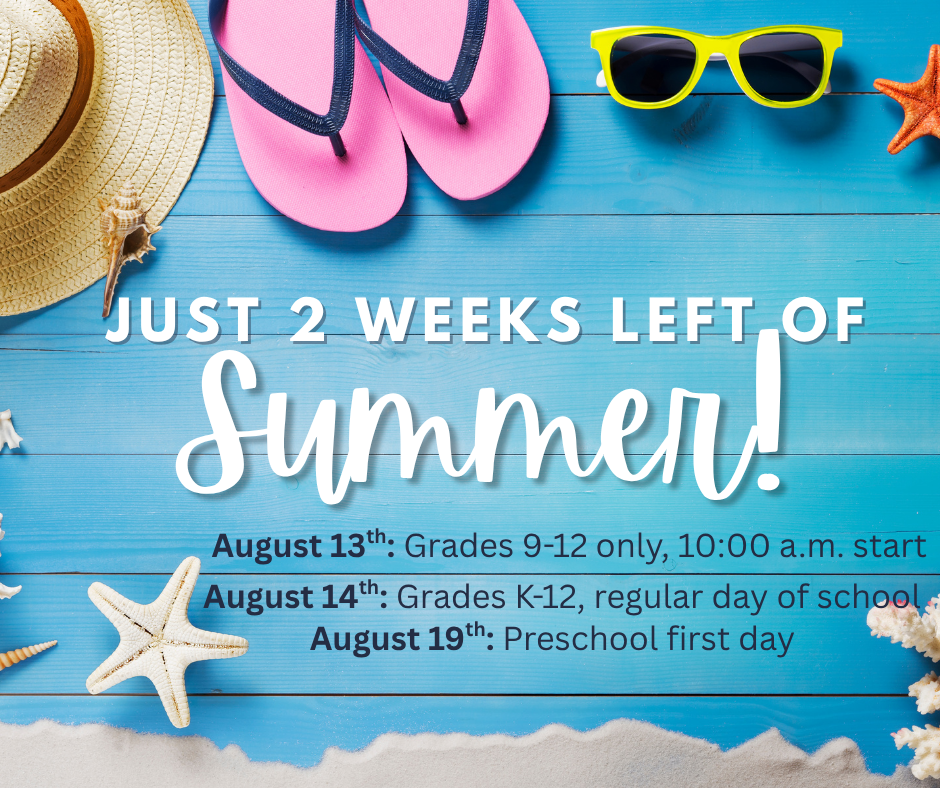 2 Weeks left of summer photo
