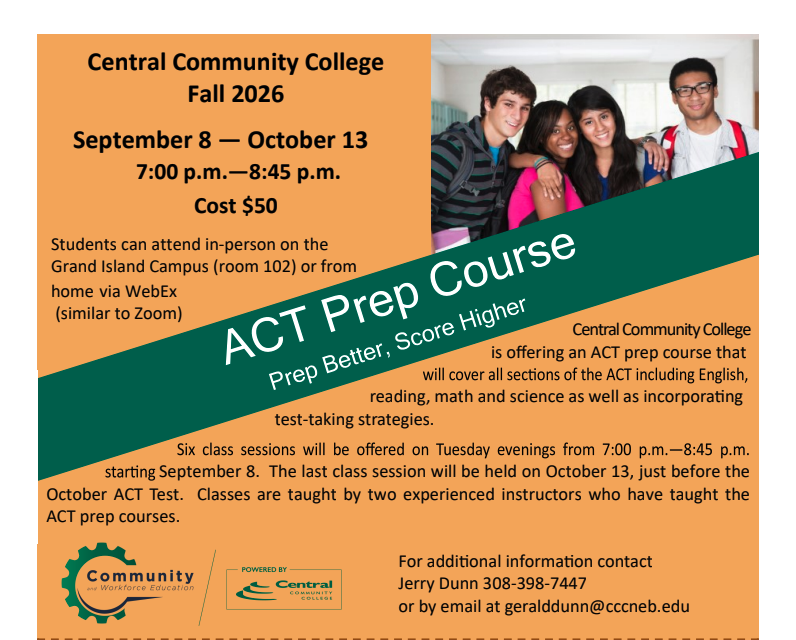 CCC ACT Prep Course