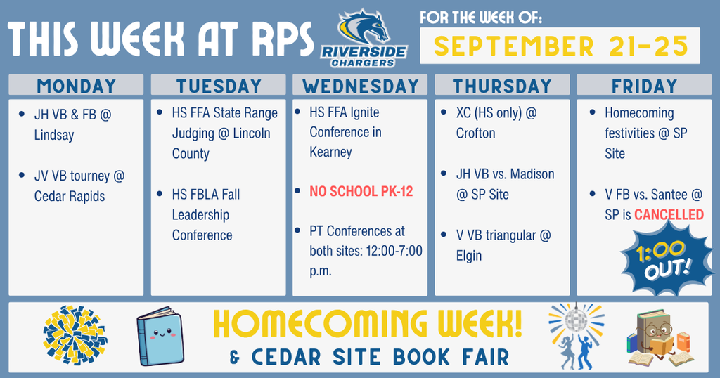 Week at a glance