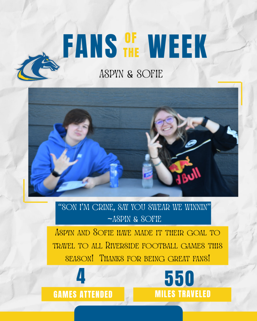 Fans of the Week Aspyn Molt and Sofie Metz