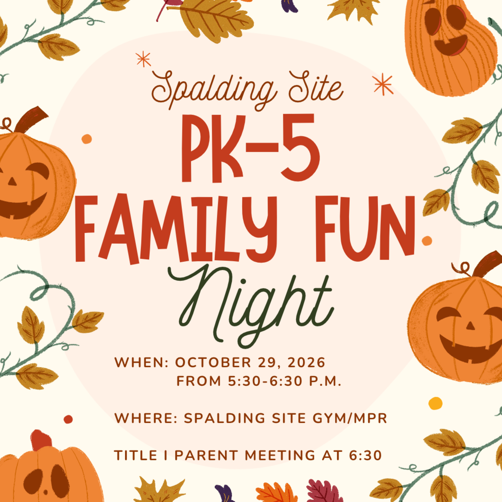 SP Site PK-5 Fall Family Fun Night