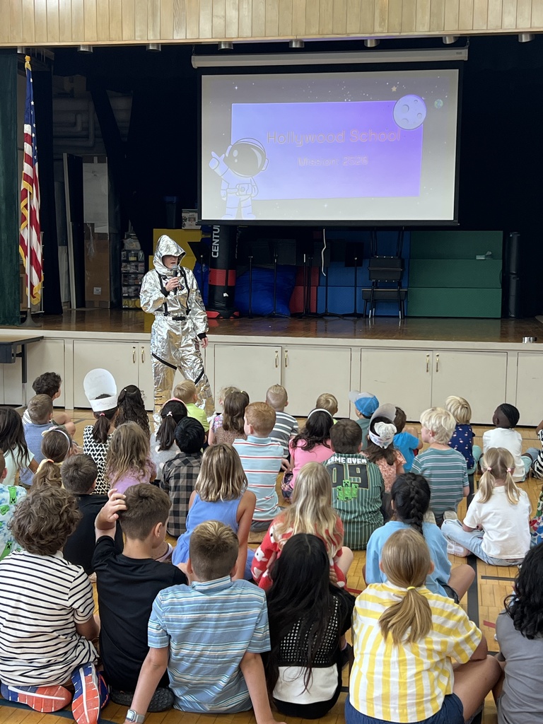 The first day at Hollywood School has been out of this world!