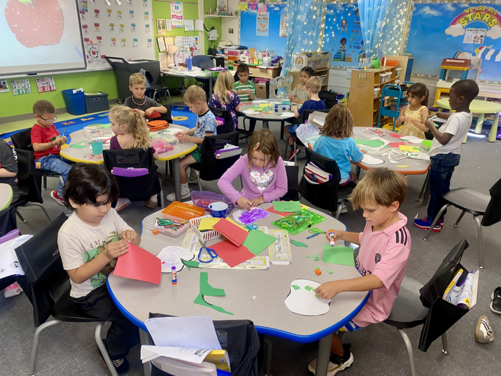 Practicing our fine motor skills