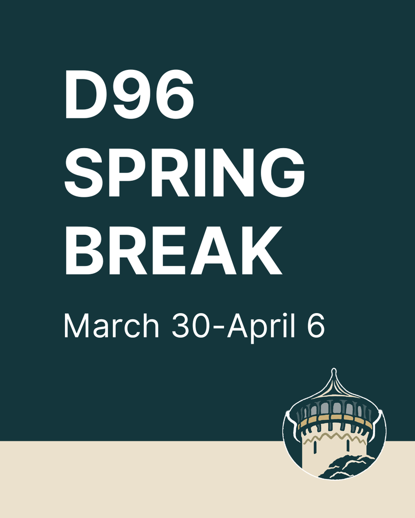 d96 spring break dates