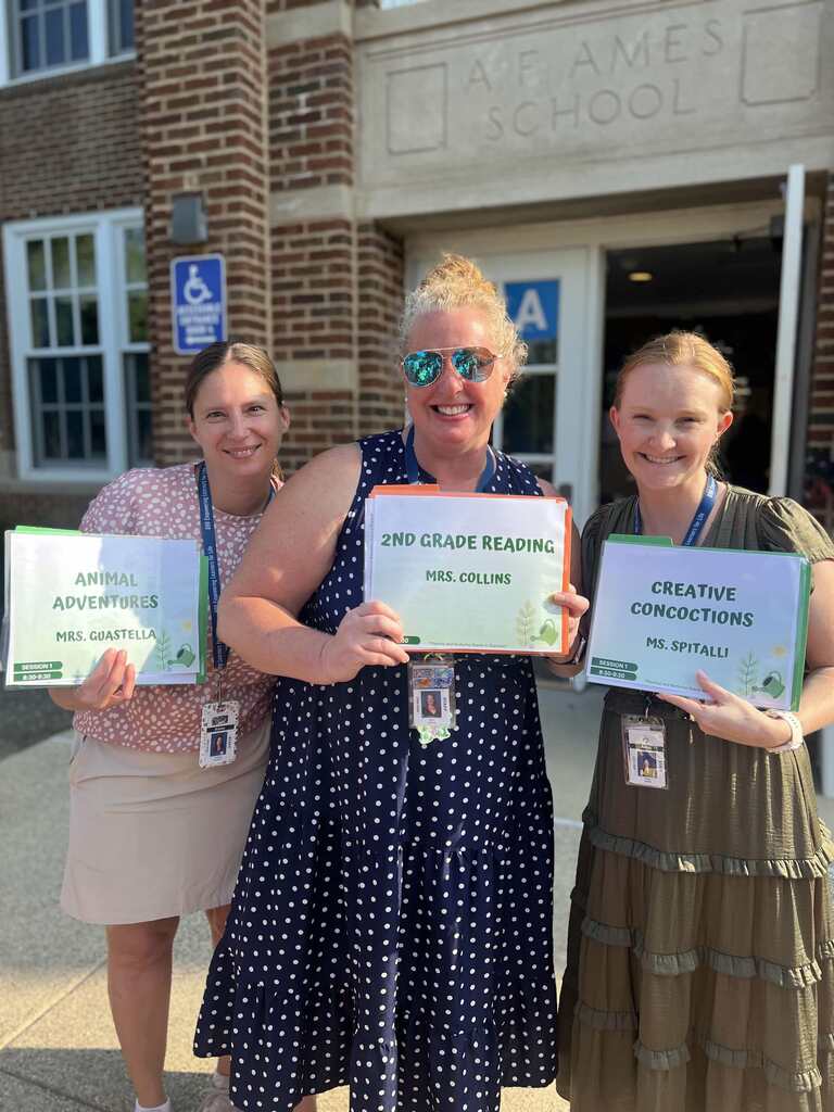 three summer school teachers