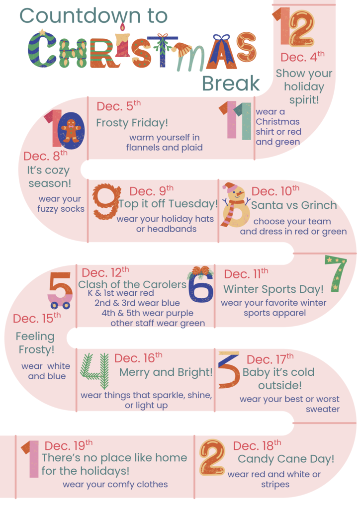 countdown to winter break