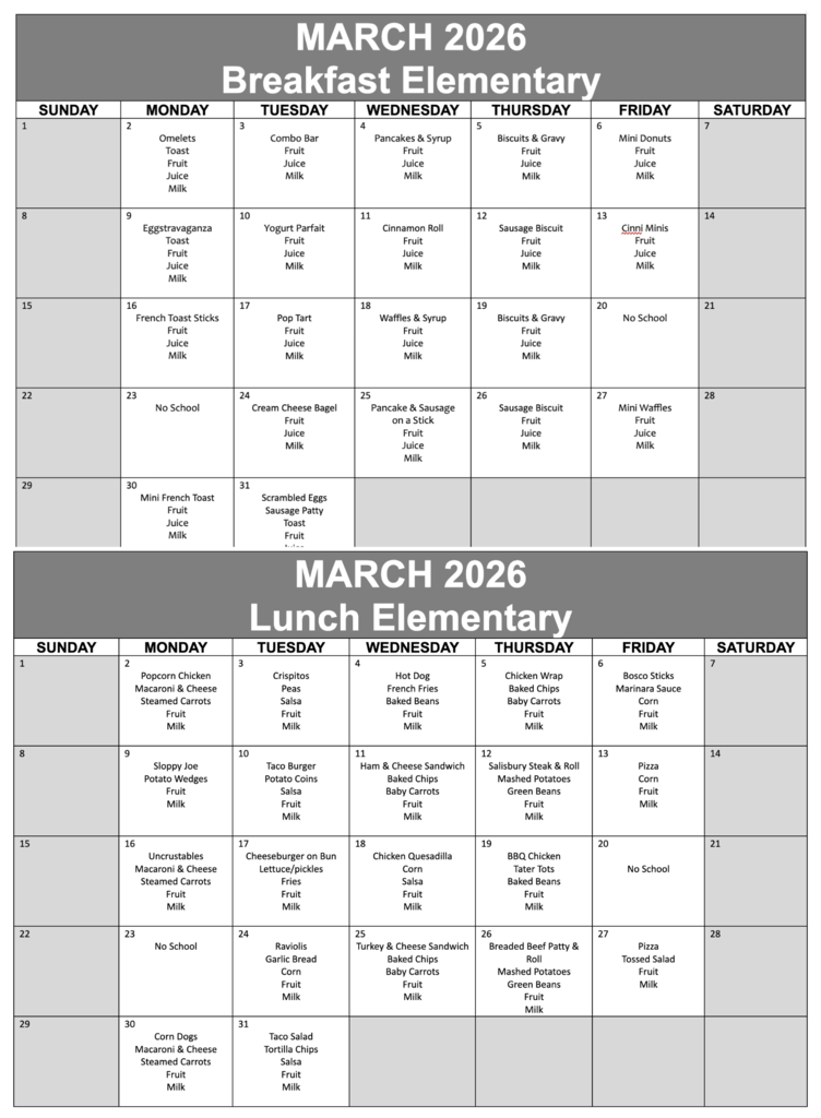 Breakfast and lunch 2026 east