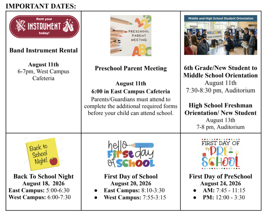 2627 enrollment info dates