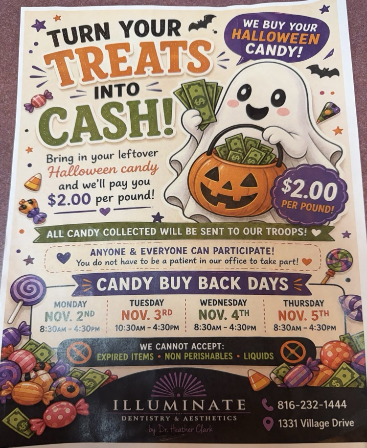 treats to cash
