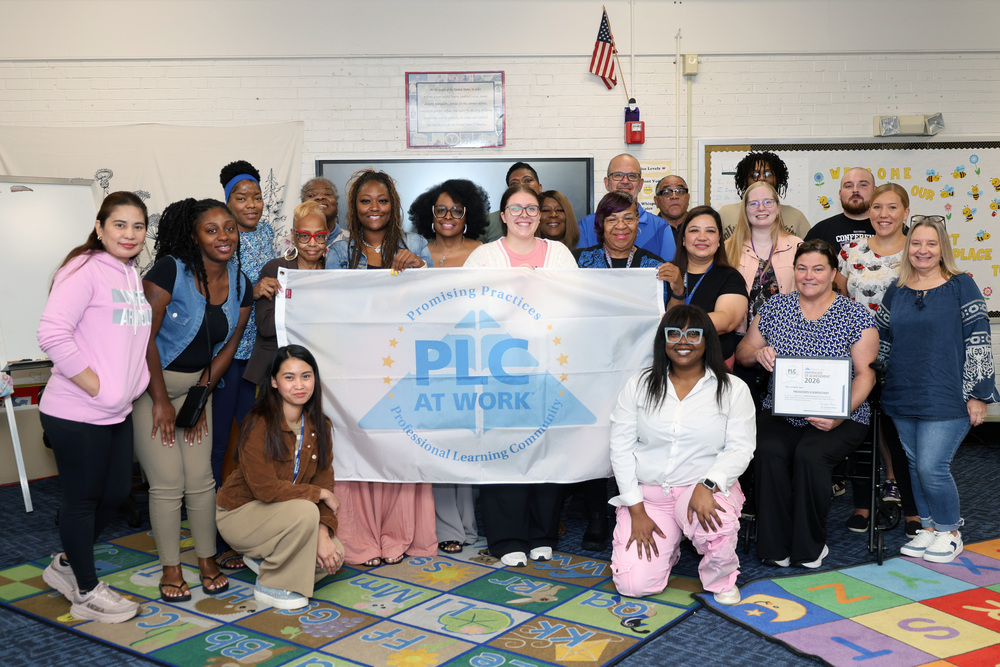 Meadows Elementary School receives PLC At Work Award