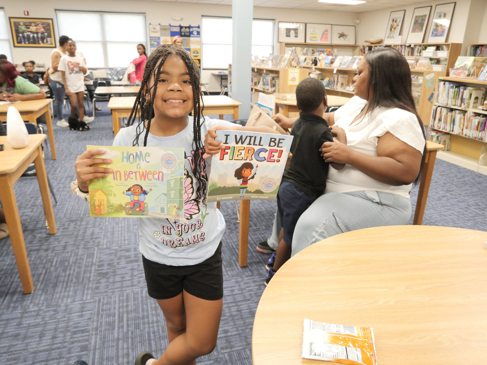 Glasgow Elementary student