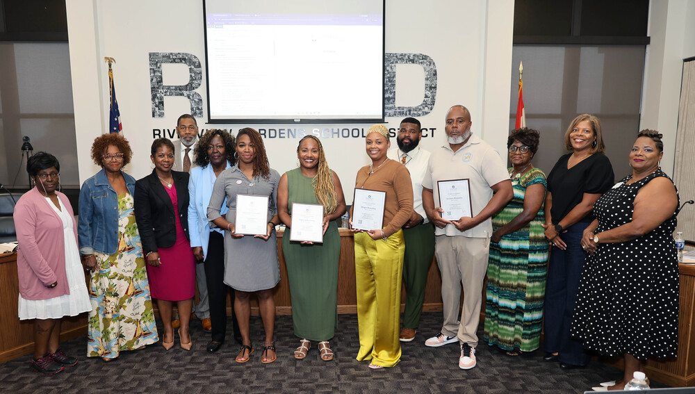 RGSD Principals Accept PRiME Center Awards