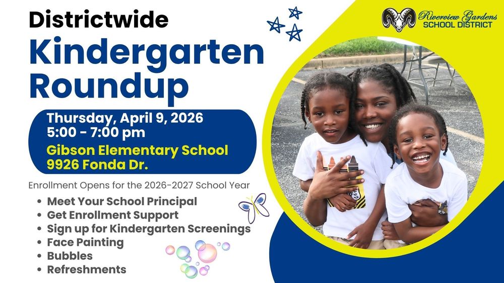 RGSD Districtwide Kindergarten Roundup - Tonight at Gibson Elementary