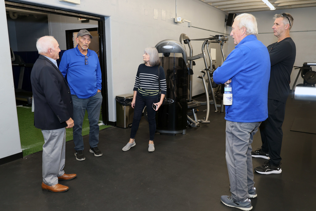 RGHS Class of 1964 members tour RGHS training facilities