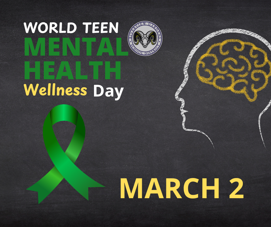 RGSD is celebrating World Teen Mental Health Wellness Day on March 2