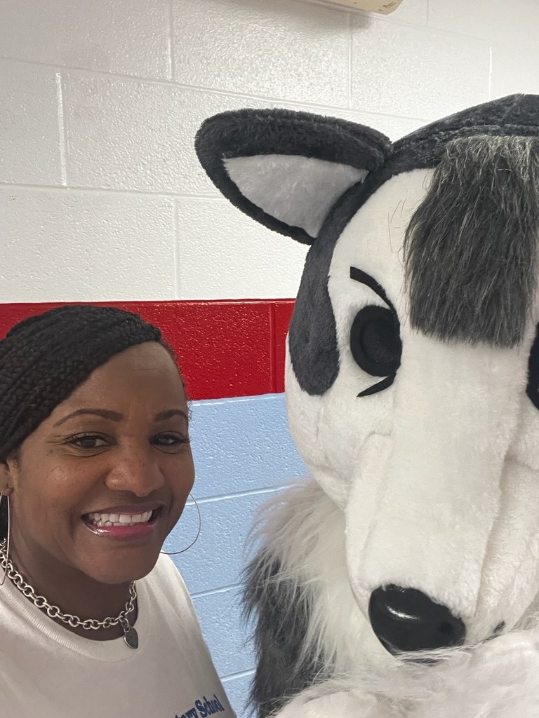 Principal Harris and Highlands Huskie 