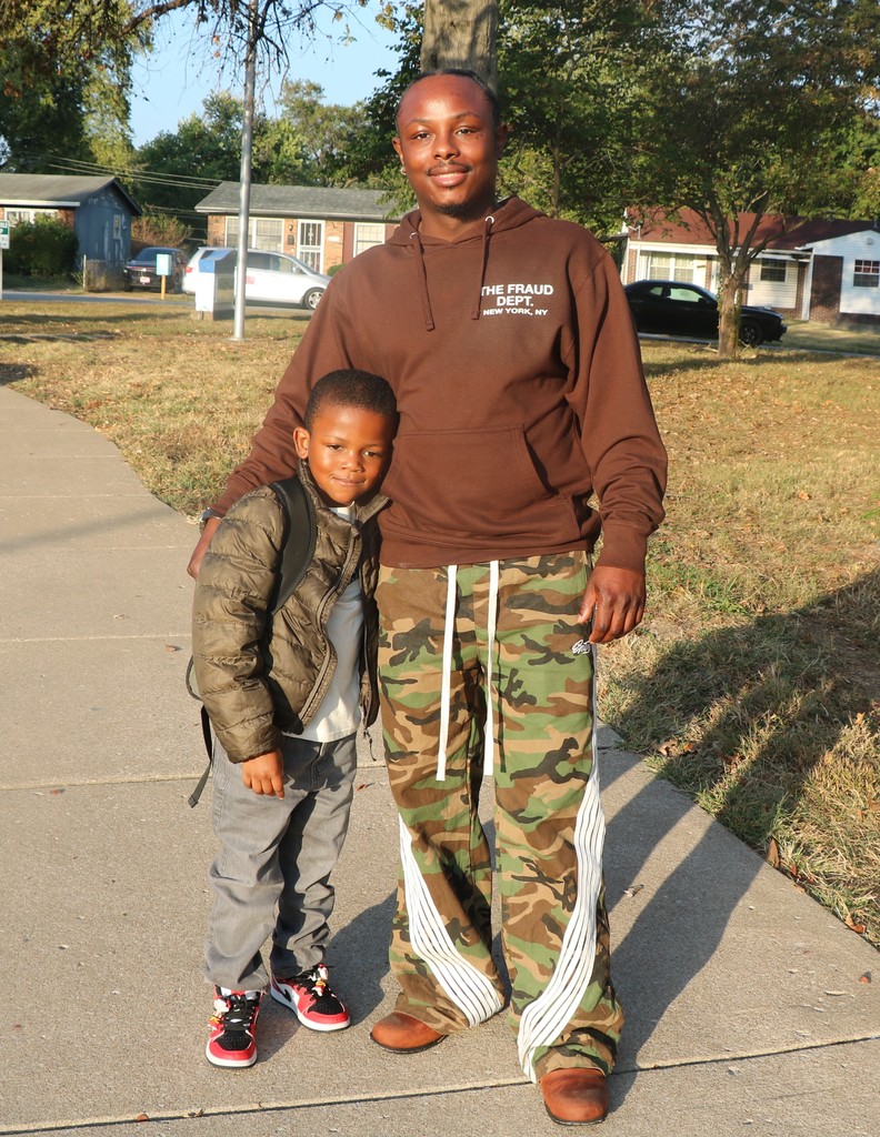 Lewis and Clark Elementary School Fathers Walk. 