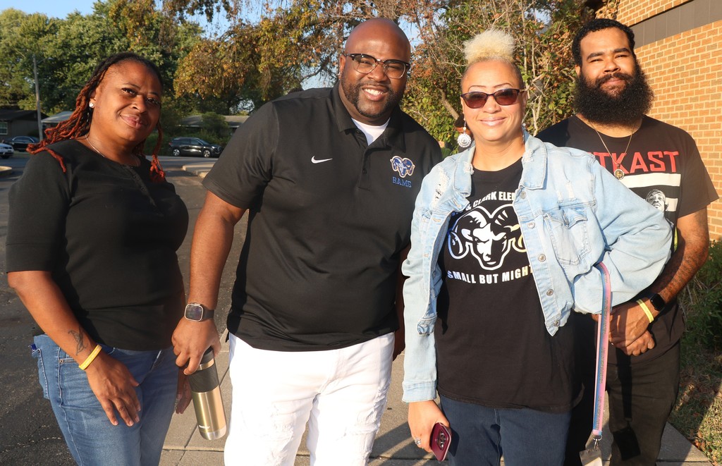 Lewis and Clark Elementary School Fathers Walk. 