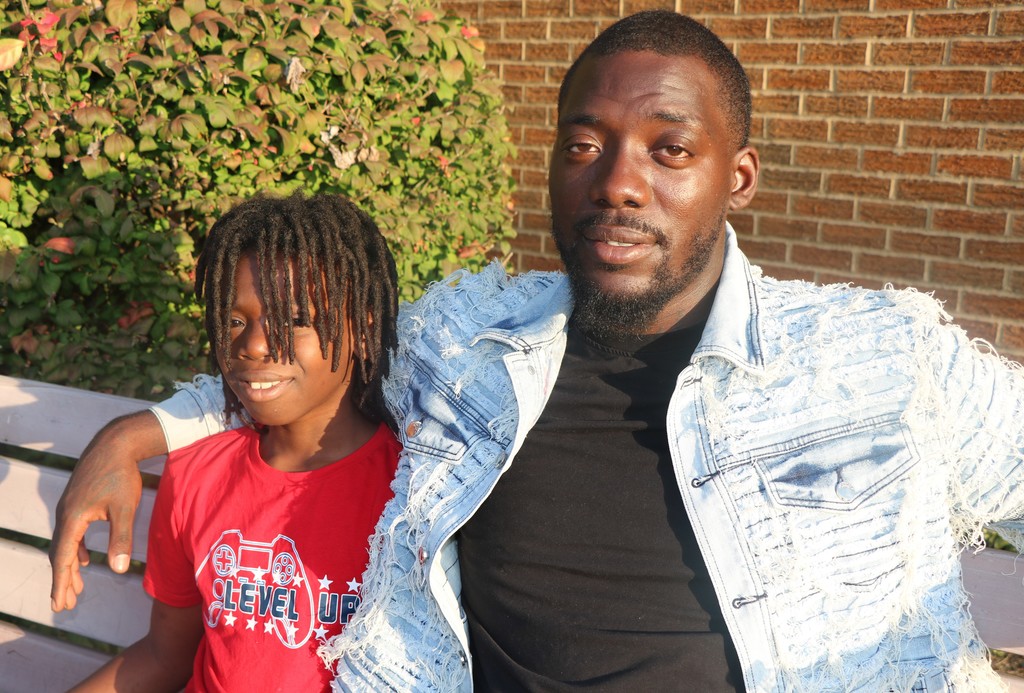 Lewis and Clark Elementary School Fathers Walk. 