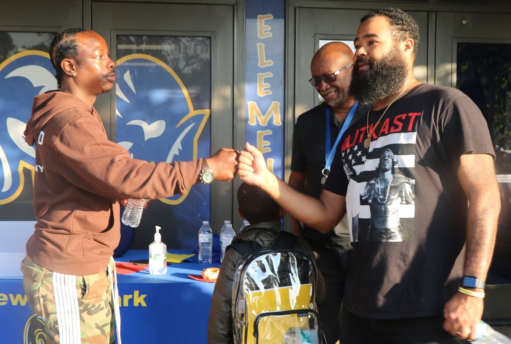 Lewis and Clark Elementary School Fathers Walk. 