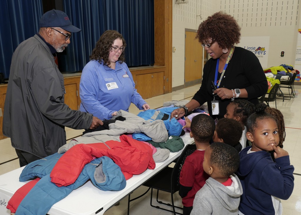 Coats and Cops coat drive on Wednesday, November 5. 