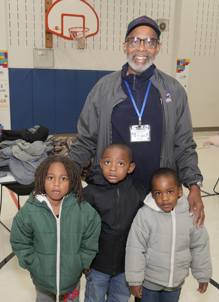 Coats and Cops coat drive on Wednesday, November 5. 