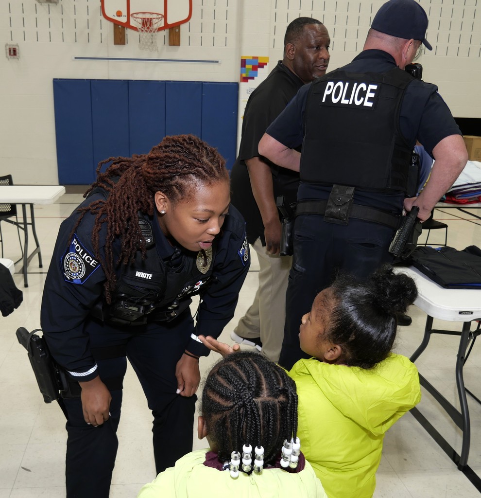 Coats and Cops coat drive on Wednesday, November 5. 