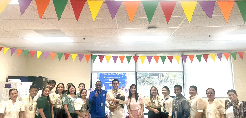 Westview Middle School cultural luncheon. 