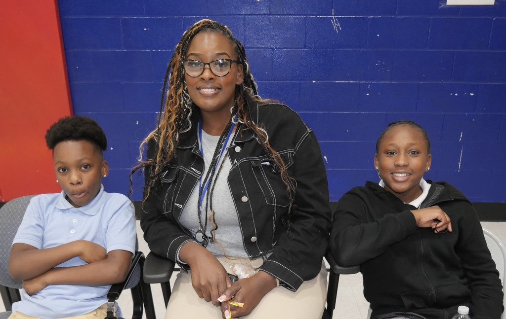 Literacy Night at Meadows Elementary School. 