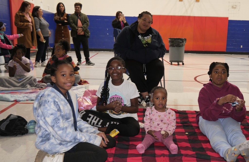 Literacy Night at Meadows Elementary School. 