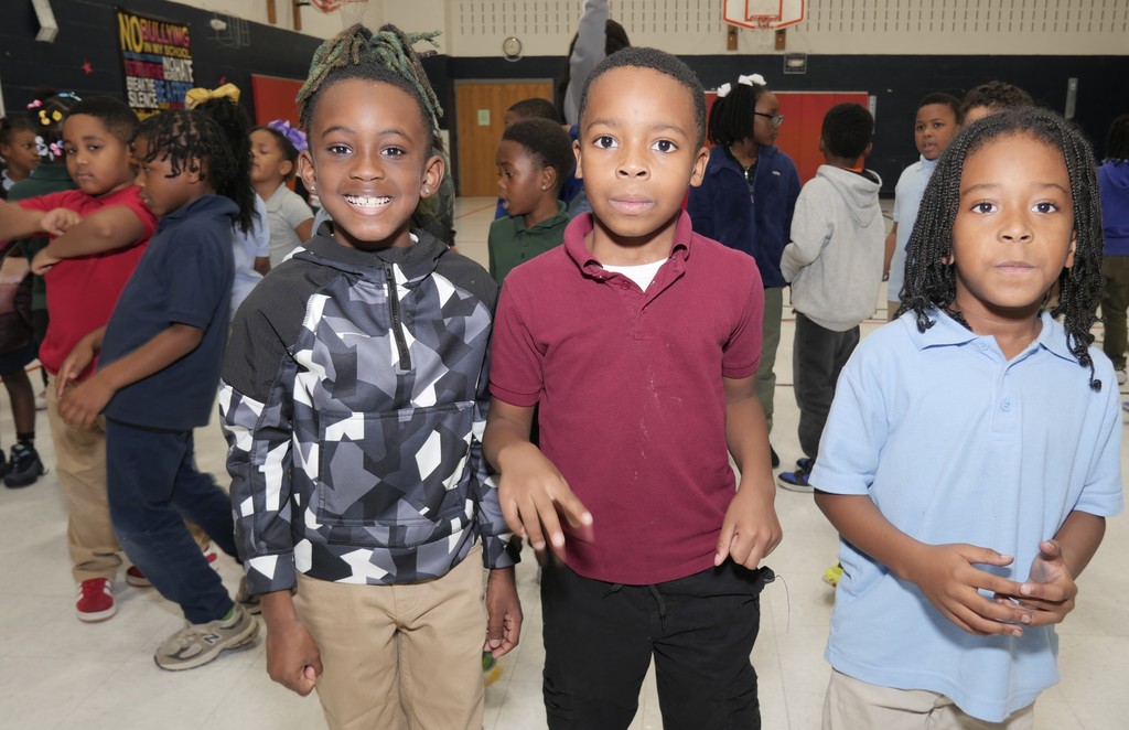 Highland Elementary Attendance Karaoke Party. 