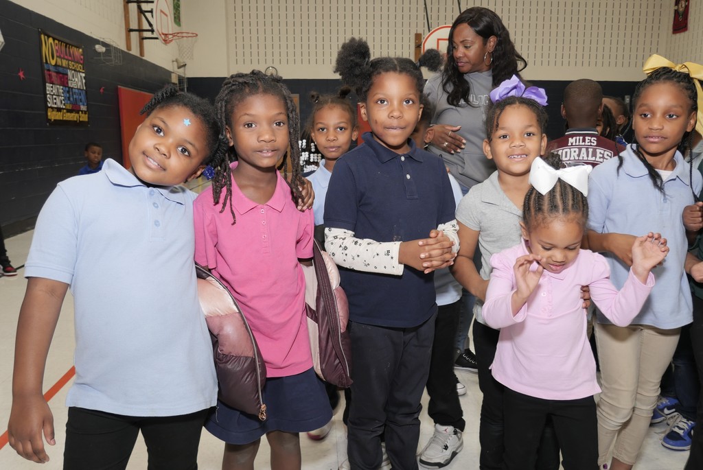 Highland Elementary Attendance Karaoke Party. 