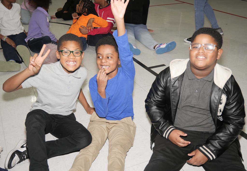 Highland Elementary Attendance Karaoke Party. 