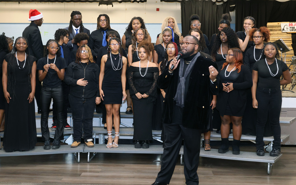 Winter concert singers