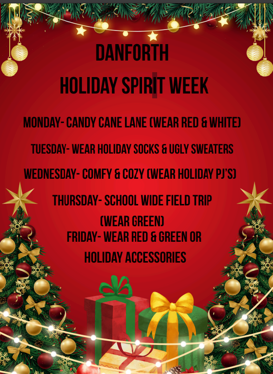 Holiday Spirit Week
