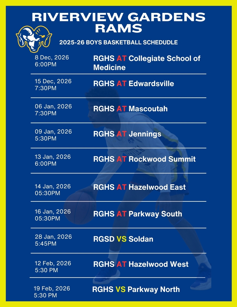 RGHS Rams Boys Basketball Schedule