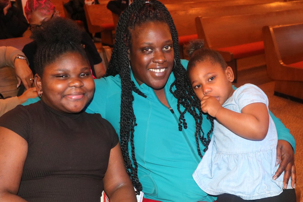 MLK oratory conestant Markita and family. 