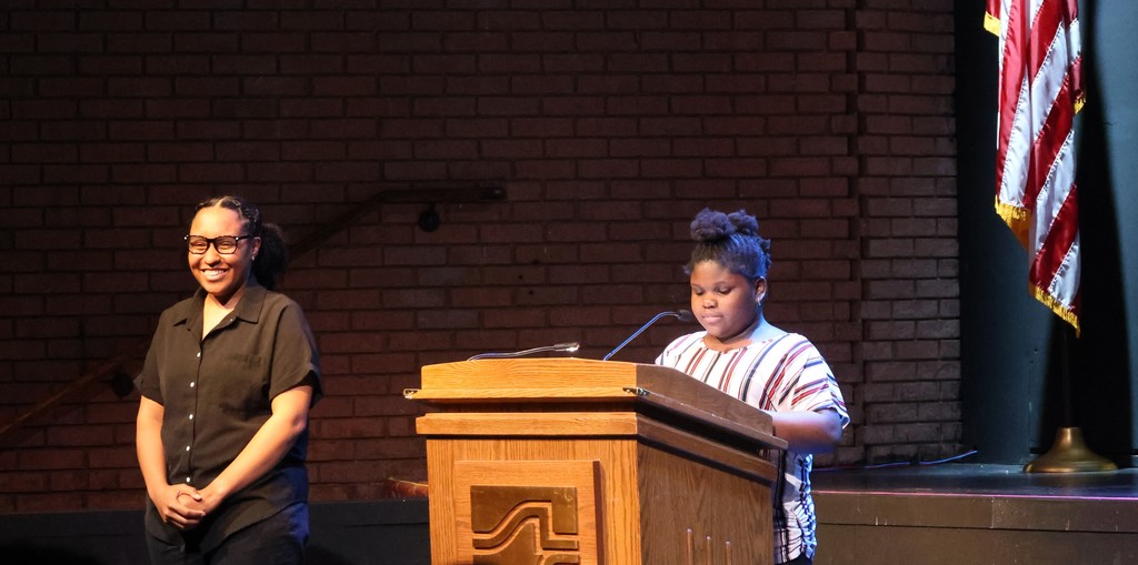 Markita M. speaking at 25th annual Dr. Martin Luther King Jr. Celebration Tuesday, January 20.
