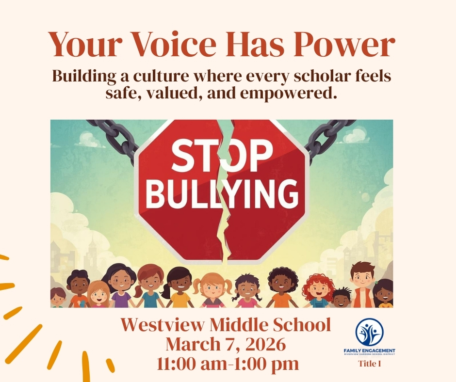 Your Voice Has Power Anti bullying event March 7, 2026