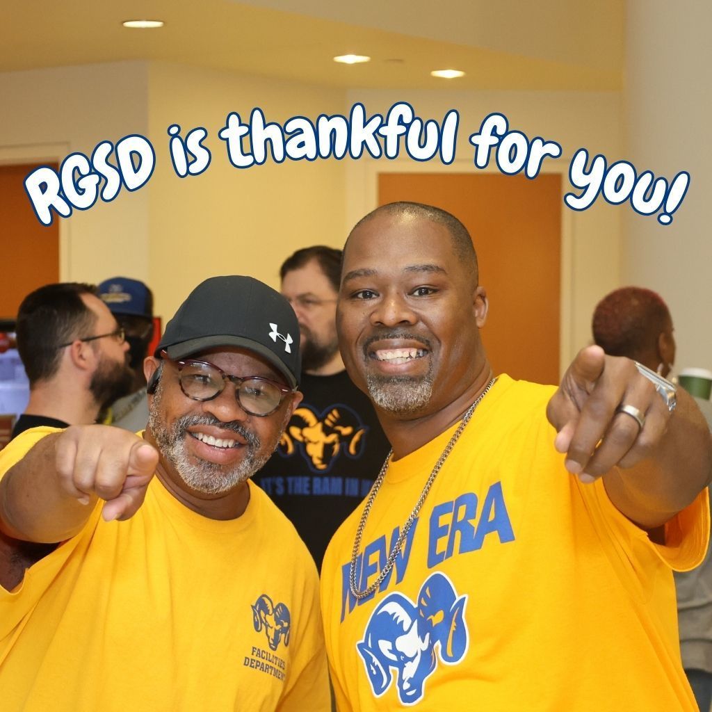 March 6 is Employee Appreciation Day. RGSD is thankful for you!