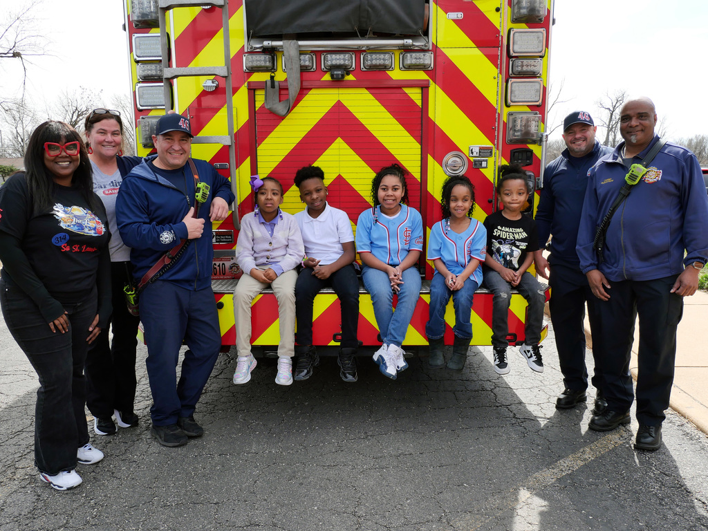 Moline Acres and Metro North Fire District Raffle Bikes for attendance