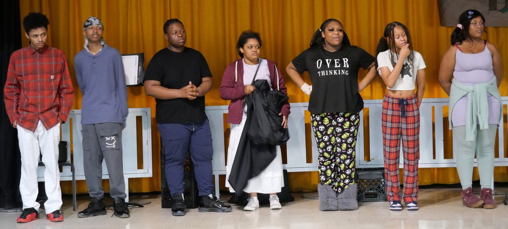 In the Blood live play performed at RGHS. 