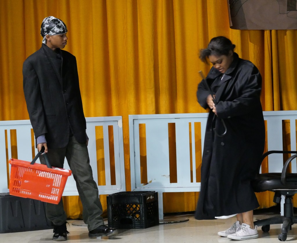 In the Blood live play performed at RGHS. 