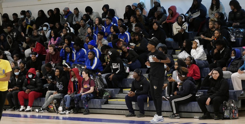 RGSD staff versus scholars annual basketball game. 