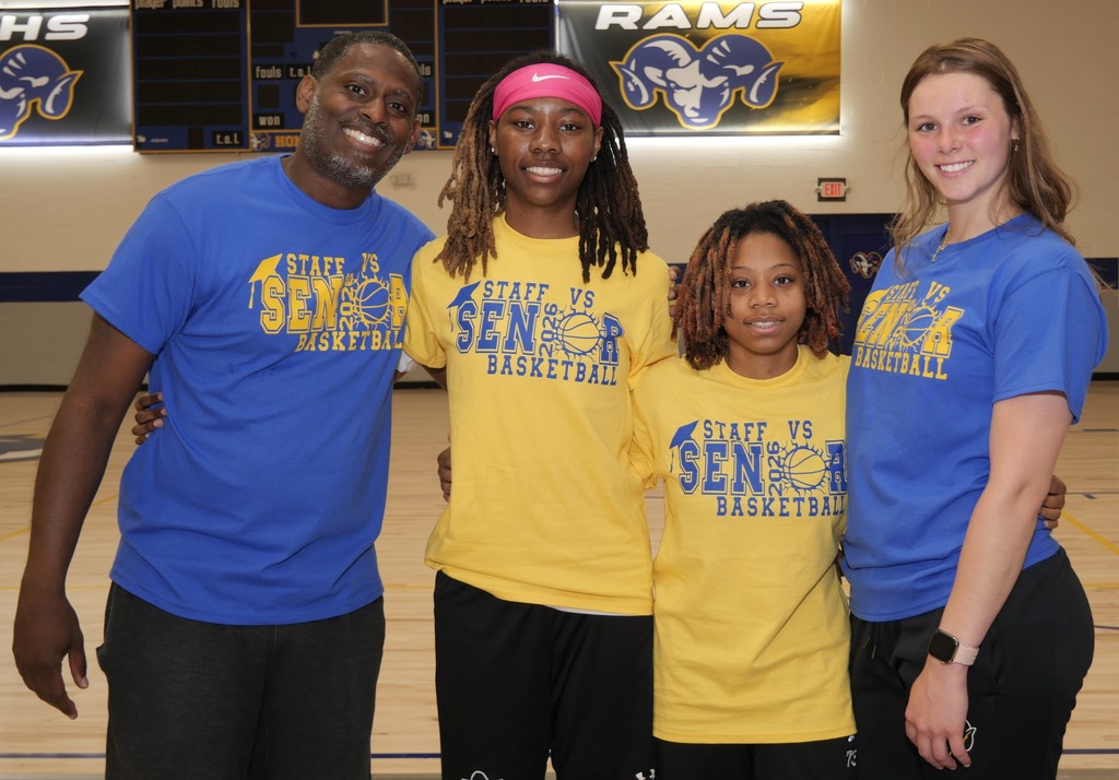 RGSD staff versus scholars annual basketball game. 