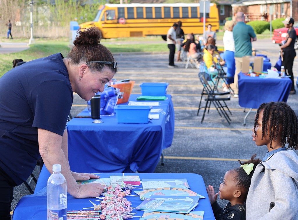 Kindergarten Round Up at Gibson Elementary School. 