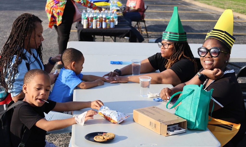 Kindergarten Round Up at Gibson Elementary School. 