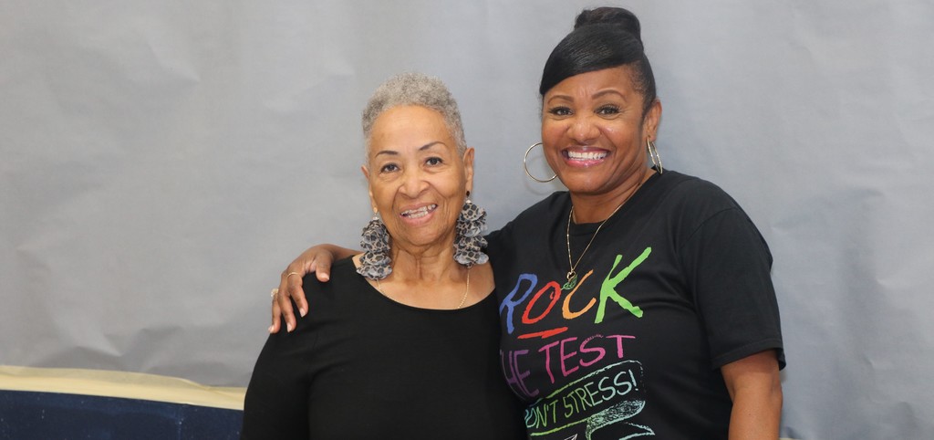 Highland Elementary School MAP pep rally. 