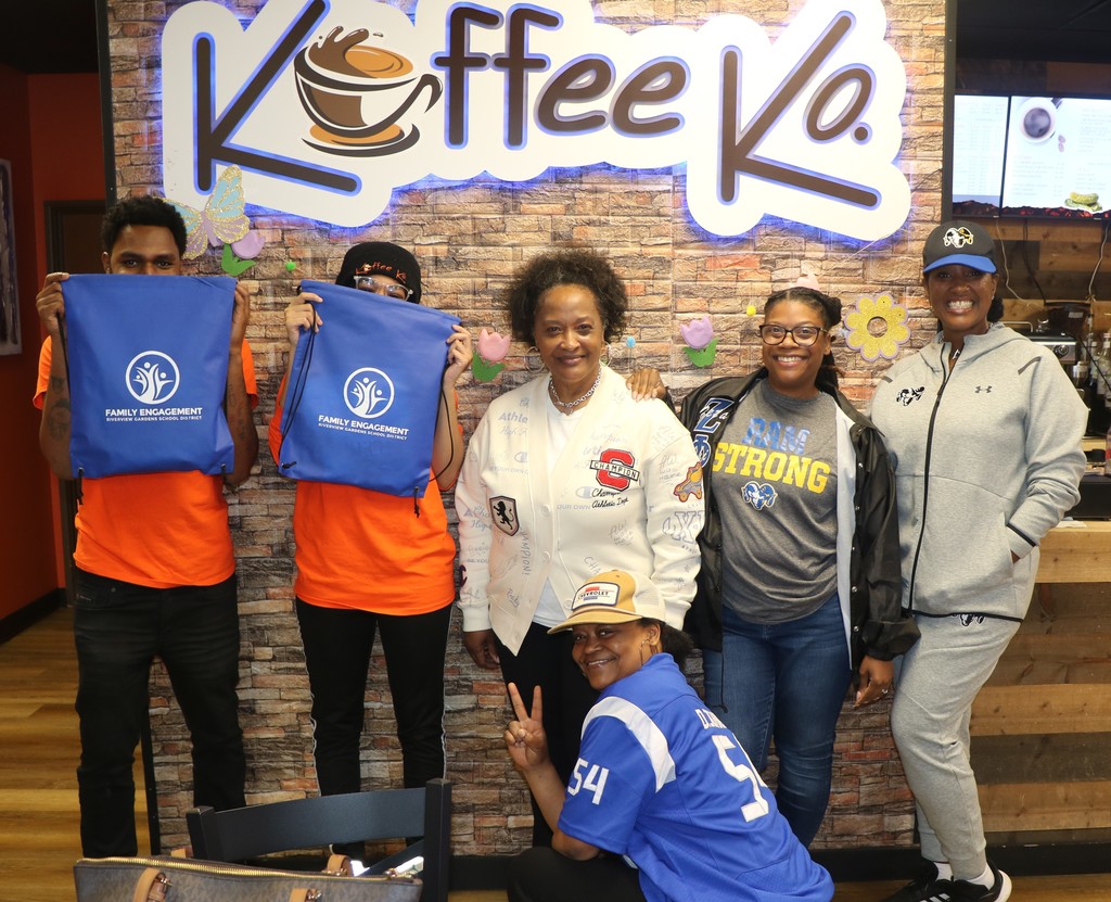 Community Coffee Talk Saturday, April 18 at Koffee Ko. Everyone enjoyed a free coffee and great conversation with the Ramily!